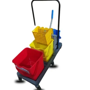 3 Bucket Wringer Trolley