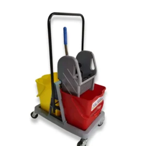 2 Bucket Wringer Trolley