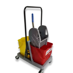 2 Bucket Wringer Trolley