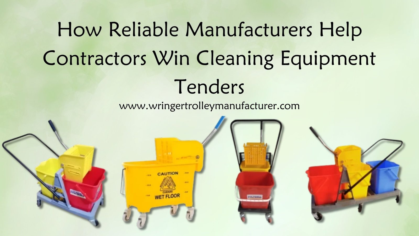 Wringer Trolley Manufacturer