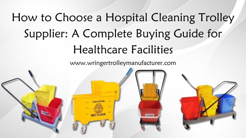 Wringer Trolley Manufacturer