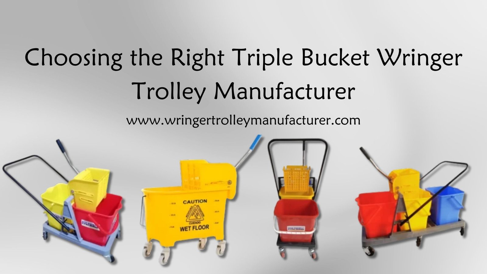 Wringer Trolley Manufacturer