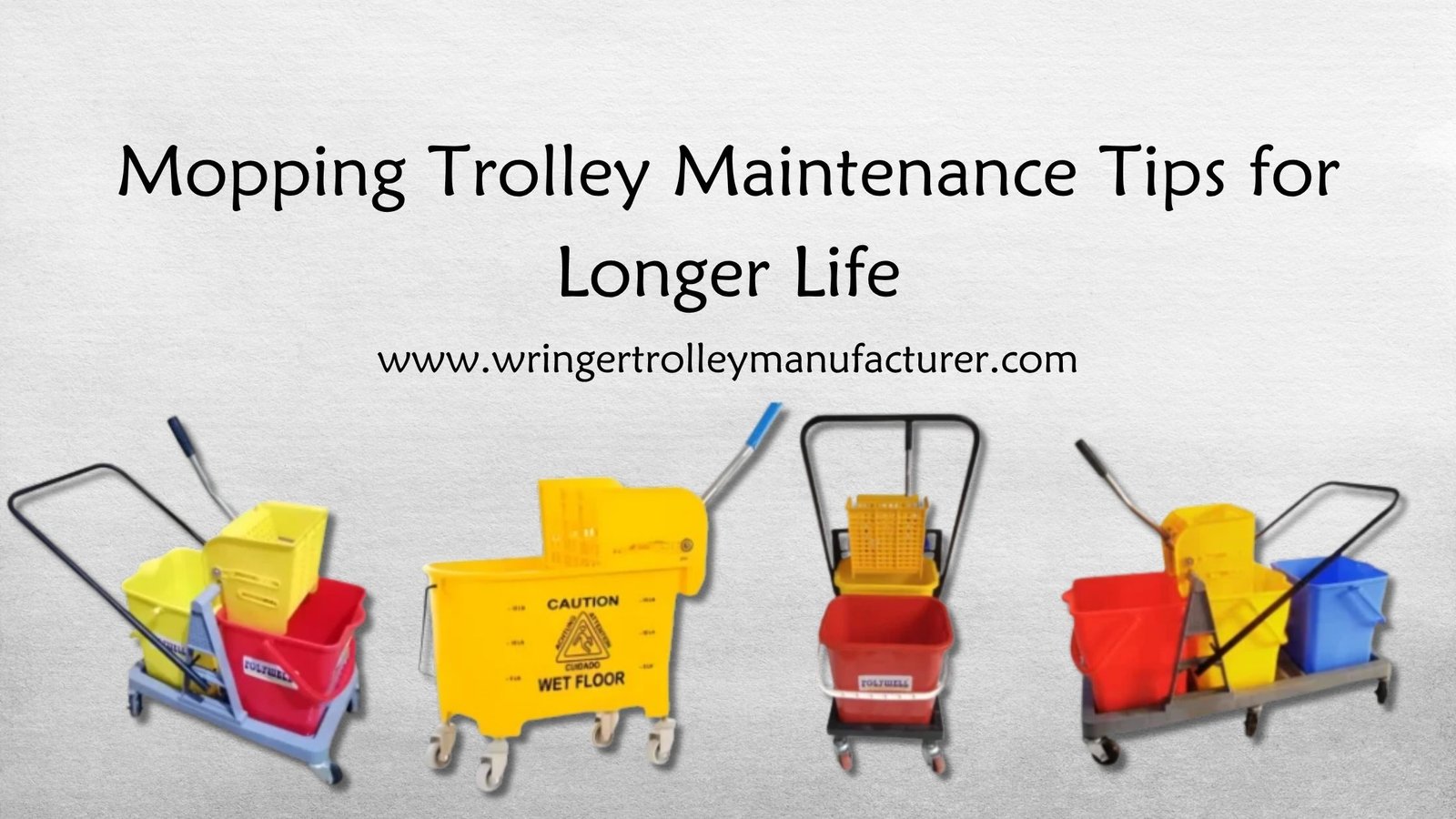 Wringer Trolley Manufacturer