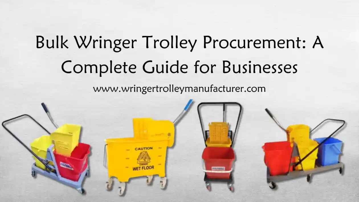 Wringer Trolley Manufacturer